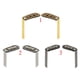thumbnail image 5 of 1 par de broches con borlas de estrellas para uniforme de hombrera, insignias y charreteras para disfraz. Oro, 5 of 9