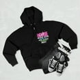 thumbnail image 3 of Bougie Trash Full Zip Unisex Hoodie Where Classy And Hood Meet, 3 of 3