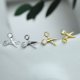 thumbnail image 4 of Guardurnaity 1 par de pendientes de tijera para mujer, pendientes de aleación, adornos para las orejas, joyería chapada para mujer, joyas para fiestas de Ropa, zapatos y accesorios Miscelánea Plata Guardurnaity AP013907-02, 4 of 6