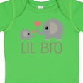 thumbnail image 4 of Inktastic Lil Bro Matching Elephant Boys Baby Bodysuit, 4 of 5