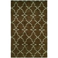 thumbnail image 2 of K2 Floor Style Portfolio Java Brown Hand Made Wool & Silkette™ Area Rug, 2 of 2