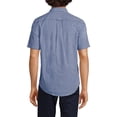 thumbnail image 2 of Lands' End Men's Tall Traditional Fit Short Sleeve Essential Lightweight Poplin, 2 of 3