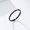 Black, variant on Silver/Gold/Rose Gold/Black 1.5mm Tail Ring Women Stainless Steel CZ Band Sz 5-9