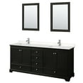thumbnail image 3 of Wyndham Collection Wcs202080d-Vca-M24 Deborah 80" Free Standing Double Basin Vanity Set -, 3 of 7