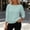 Mint Green cutout knit sweater women a1, variant on Women's Long Sleeve Cutout Knit Sweater Solid Color Loose Fit Pullover Tops Fashion Fall Winter Outfit, Green L