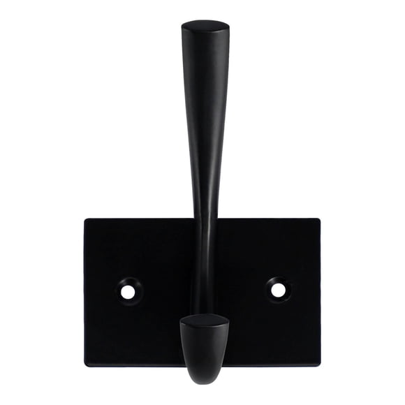 Perchero Baño Flowell Acero Negro 12X8X9Cm