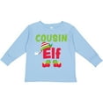thumbnail image 3 of Inktastic Christmas Cousin Elf Boys or Girls Long Sleeve Toddler T-Shirt, 3 of 5