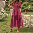 thumbnail image 2 of OSOLU Solid Color Women Casual Summer Dress Sleeveless Flowy Maxi Dress With Waist Tie For Vacation Date Night Dresses Stylish Sundress Dresses For Women 2025 Elegant Classy, 2 of 5