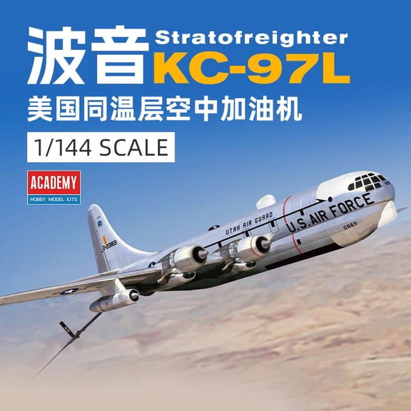 ACADEMY HOBBY 12640 1/144 USAF KC-97L Stratofreighter Aircraft Model Kits