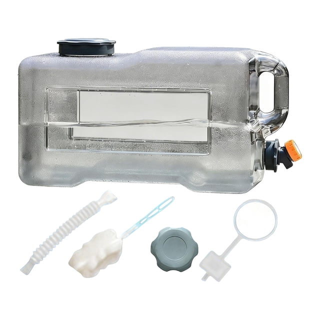 Ethern Camping Water Jug with Spigot Portable Hydration Bucket for Emergency RV Car 25L