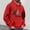 Red, variant on KeShDi Christmas Cropped Sweatshirt Men's Christmas Printed Top Hooded Top Casual Men's Hooded Sweatshirt BlackS