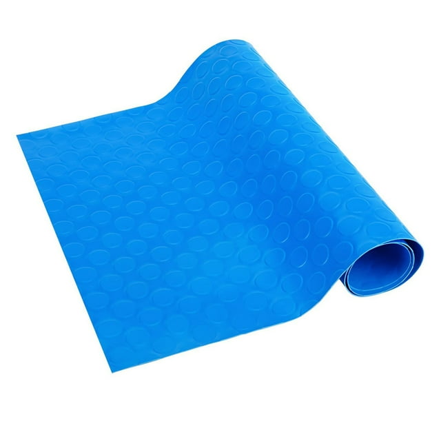 Mistaha Non-Slip PVC Pool Step Mat - Blue Dot Pattern, 90cm*23cm - Protect Pool Liner, Durable Material, Easy to Store, Versatile Use