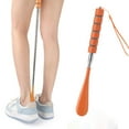 thumbnail image 1 of Feltree Klaxon à Chaussures Rétractable en Acier Inoxydable avec Longueur Réglable pour Aînés et Femmes Enceintes - Pas de Flexion Requise, Design Suspendu pour un Rangement Facile, 1 of 8