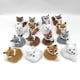 thumbnail image 5 of Yoone Lindo Simulación Zorro Encantador Mini Animal Realista Figura de Peluche Juguete Adorno Plástico Piel Sintética Fo, 5 of 7