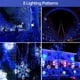 thumbnail image 4 of Cadena de luces Tcamp, 10 m, azul, 100 LED, 8 modos de control remoto, 4 of 9