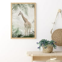 24x36 Picture Frame, Natural Wood Poster Frame