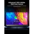 thumbnail image 3 of Monitor de ordenador UPERFECT Truely 4K de 15,6 pulgadas UHD 450 cd/m² HDR IPS, 3 of 7