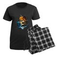 thumbnail image 5 of CafePress - Warrior Woman Women's Dark Pajamas - Women's Short Sleeve Print T-Shirt and Pants Dark Cotton Pajama Set, 5 of 7