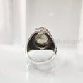 thumbnail image 5 of Labradorite Mans Ring, Natural Blue Fire Labradorite, Unisex Ring, Silver Jewelry, 925 Silver Ring, Birthday Gift, Heavy Men Ring, Arabic Design, Ottoman Style Ring, Christmas, Turkey Mens Signet Ring, 5 of 8