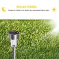 thumbnail image 4 of Advancent Luces LED solares para terrazas, luces de paisaje al aire libre, camino, Patio, jardín, lámpara de césped Iluminación y accesorios Blanco, 4 of 6