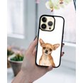 thumbnail image 5 of WIRESTER Soft Rubber Protector Cover Case for Apple iPhone 14 Pro 6.1" 2022, Fawn Chihuahua Dog, 5 of 5