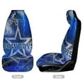 thumbnail image 3 of Football Cowboys Car Seat Covers,Universal Auto Front Seats Protector Fits for Car,SUV Sedan,Truck, 3 of 6