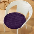 thumbnail image 5 of Fiudx Cojín Redondo de Pana Suave, Antideslizante y Lavable, con Acolchado de Esponja Gruesa, para Uso En Interiores y Exteriores, Ideal para Comedor, Patio y Sala de Estar. Funda con Cremallera de F, 5 of 5