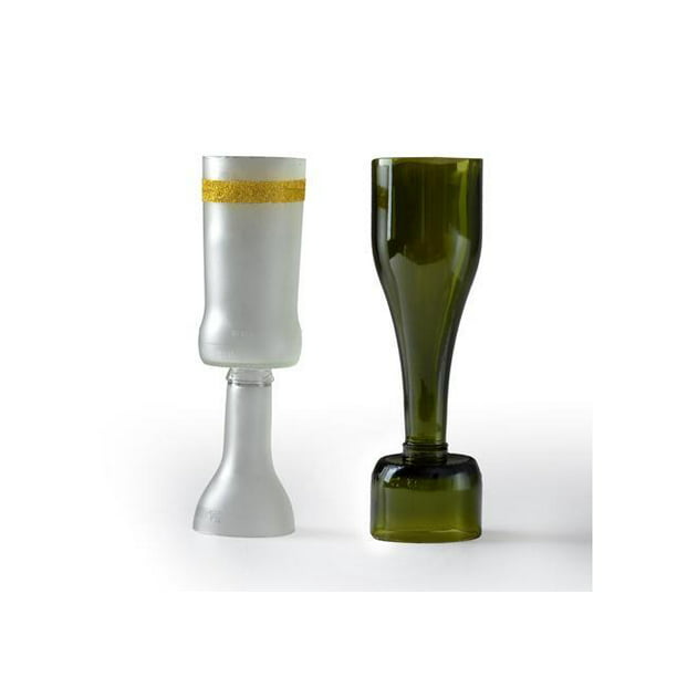 Home Pro Shop Premium Glass Bottle Cutter Kit - DIY Glass Cutter for Bottles  