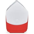 thumbnail image 2 of Igloo Red/White, Playmate Pal 7 Quart Personal Sized Cooler, 11.75 x 8.25 x 12-Inch, 7 Qt, 2 of 7