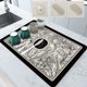 thumbnail image 5 of Alfombrillas absorbentes para secar platos, escurridor de mesa, resistente al calor, antideslizante, para cocina, 5 of 5