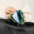 thumbnail image 5 of Peacock Sanitary Napkin Purse Period Bag Small Storage Travel Security Pouch Case, 5 of 6