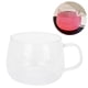 thumbnail image 1 of Taza Transparente de la Taza de Café del Vidrio de Borosilicato para la Manija del Cocctel de la Leche de la Bebida, 1 of 7