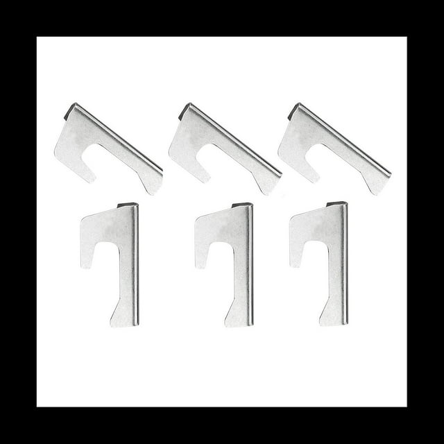 Juego de 6 Espaciadores de Placas de Fuego Espaciadores Universales de Barril de Fuego Espaciadores de Acero Inoxidable para Placas de Fuego Hervidor de Barril de Fuego