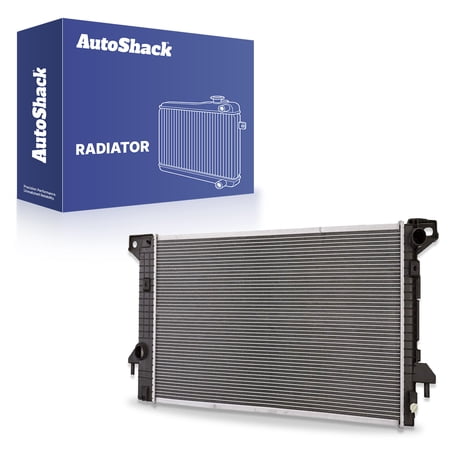 Autoshack Radiator Compatible with Ford, F-150 2011-2014, V6 3.5L 3.7L V8 5.0L, With Transmission Oil Cooler