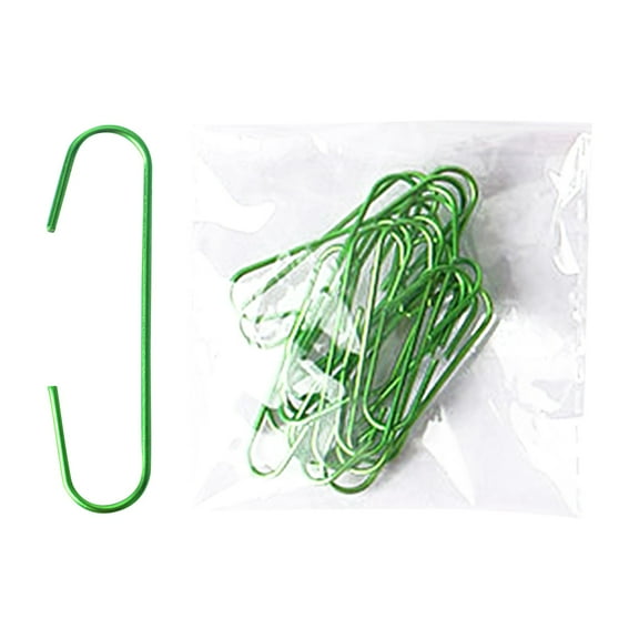 putnchl 20 Pack Ornament Hooks – Holiday Ornament Hangers – Christmas Ornament Hooks For Christmas Decoration (Green)