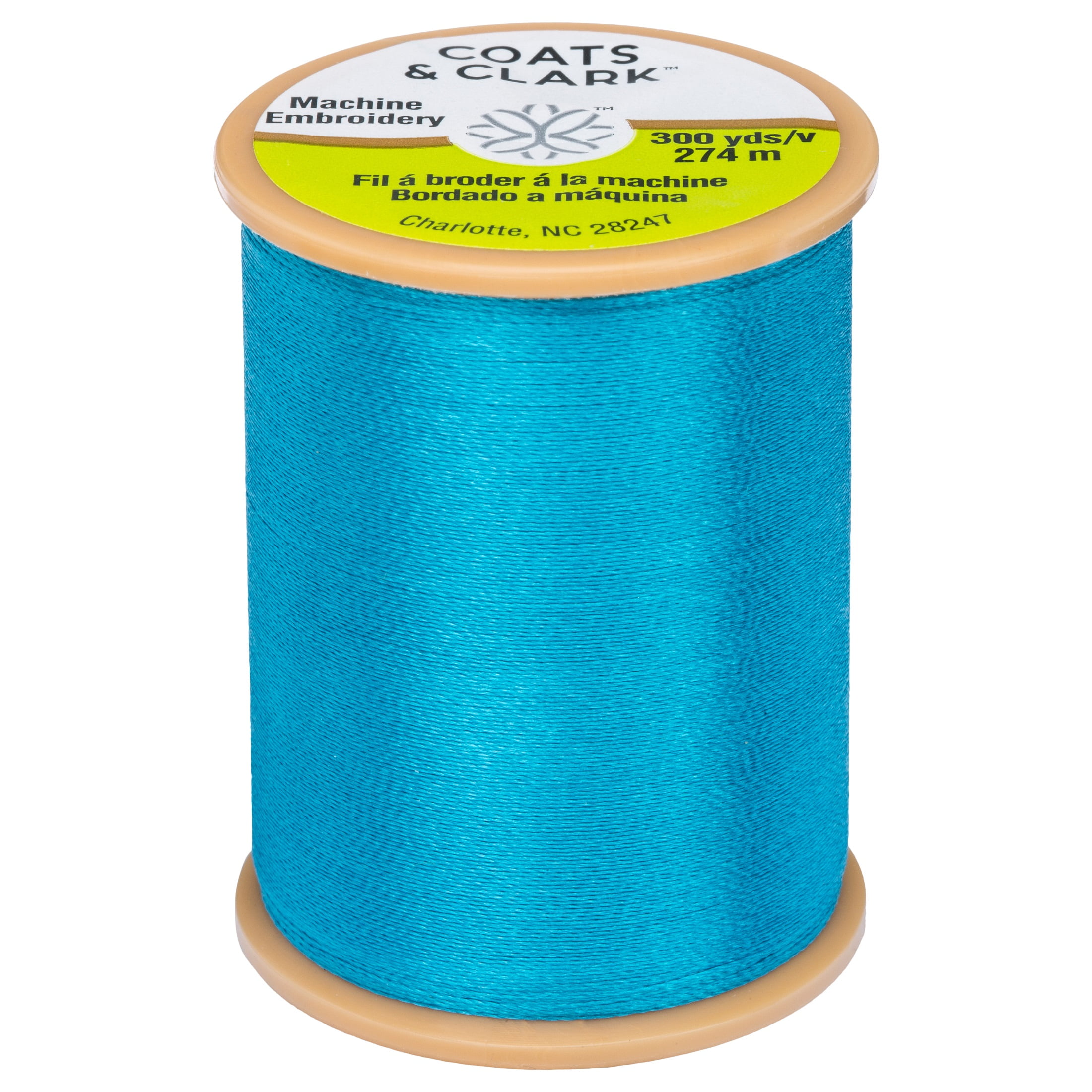 Coats & Clark Trilobal Embroidery Parakeet Polyester Thread, 300 Yards