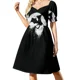 thumbnail image 1 of Vestido de manga corta Midnight Desolation, vestidos de fiesta para mujer, vestidos de novia para fiestas, vestido sensual para mujer, 1 of 7
