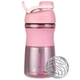 thumbnail image 1 of BlenderBottle SportMixer - Botella coctelera perfecta para batidos de proteínas y pre entrenamiento, 20 onzas, rosa, 1 of 7