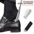 thumbnail image 2 of KONTONTY Retractable Shoehorn 1Pack Adjustable Metal Helps Relieve Back Pain for Home Use, 2 of 8