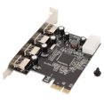 thumbnail image 4 of PCIE To USB Expansion Card, 4 Ports  Controller Expansion Cards With 480Mp/s Transmission Rate PCI E To USB 2.0 Adapter Compatible With 4X 8X 16X, 4 of 8