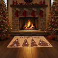 thumbnail image 4 of Tyidzon Christmas Door Mat 16"X24", Non Slip Door Mat for Indoor Entrance Front Floor Mat Washable Absorbent Low-Profile Entryway Entry Resist Dirt Inside Door Mats, 4 of 6
