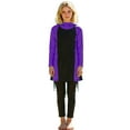 thumbnail image 1 of Maillot de Bain 2 Pcs Fille Maillot de Bain UPF 50+ Maillot Dermoprotecteur à Manches Longues Robe de Bain une Pièce et Pantalon de Bain Maillot de Plage, 1 of 5