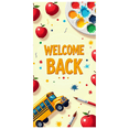 thumbnail image 2 of Back to School Classroom Banner Welcome Decoration Backdrop for School Supplies Classroom Teaching Space Party Props Background, 2 of 3
