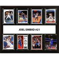 thumbnail image 1 of C&I Collectables 1215EMBIID8C MLB 12"x15" Joel Embiid Philadelphia 76ers 8 Card Plaque, 1 of 1