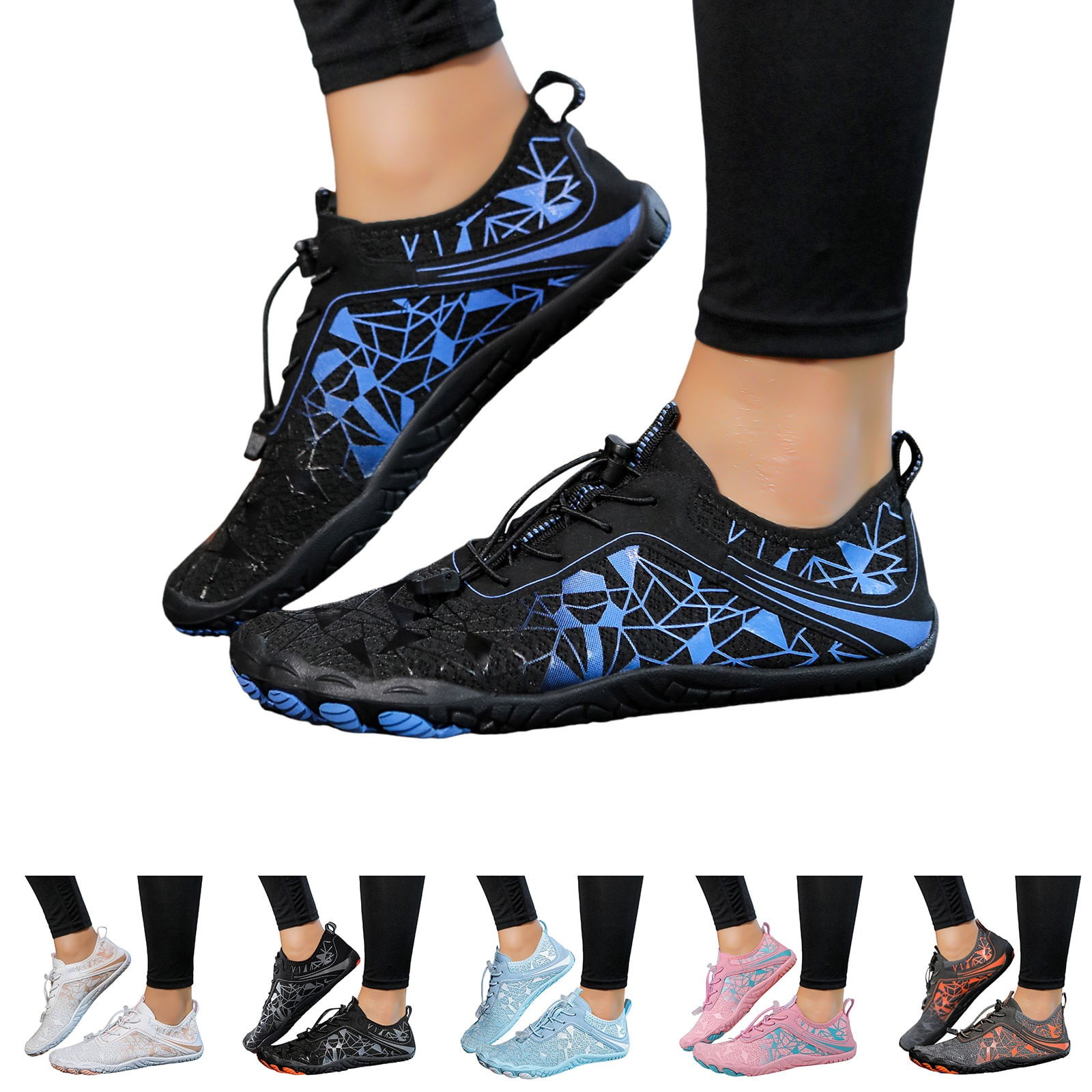 Barefoot Water Shoes for Women Men Waterproof Non Slip Hiking Walking Sneakers Beach Aqua Surfing Shoes