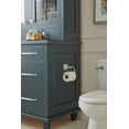 thumbnail image 2 of Amerock Stature Chrome Single Post Toilet Paper Holder, 2 of 8