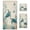 Underwater Scene Featuring, variant on 3 Piece Bath Towels Set Bath Towel, Hand Towel and Face Towel for Bathroom, Gym, Hotel Oil Painting Of Giraffe