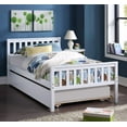 thumbnail image 3 of Twin Size Platform Bed with Trundle Solid Wood Wooden Bed Frame Twin Trundle Bed Wood Daybed, 3 of 8