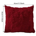 thumbnail image 3 of Snowflake Design Soft Throw Pillow Cover for Holiday Couch and Bed, 3 of 7