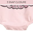 thumbnail image 5 of Disney Princess Jasmine Belle Ariel French Terry Bubble Romper Oversized Bodysuit and Hat Newborn to Infant, 5 of 5